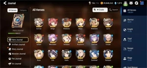 Conta Epic Seven ml5 midgame, epic 7 account - Outros