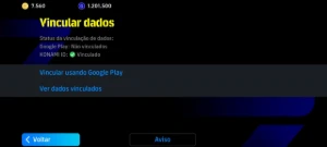 Conta efootball 27 Mobile competitiva 7.5k de moedas - eFootball PES