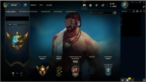 CONTA LOL - OURO 4 - League of Legends