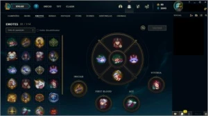 CONTA LOL - OURO 4 - League of Legends
