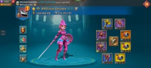 🛡 Conta Completa Lords Mobile | 1.6B Poder + Mix F