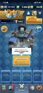 Conta Clash Royale