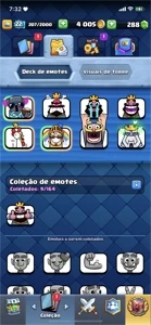 Conta Clash Royale