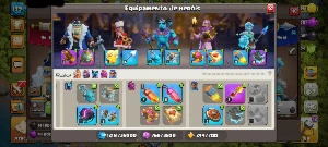 Conta Cv 13 Semi Full + Dados De Recuperação E Troca De Emai - Clash of Clans
