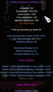 Megamu Itens Elf Topados - All Set + Bow + Quiver + Seeds - MU Online