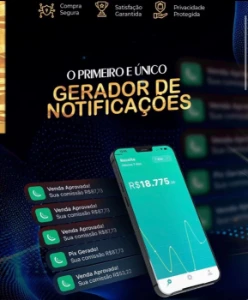 Gerador De Notificação Vitalício - Android - Kiwify E Nubank - Softwares e Licenças