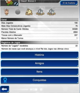 Conta Duel Links deck mecanismo antigo p2w - Outros