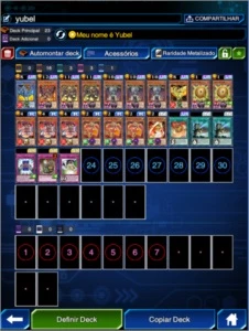 Conta Duel Links deck mecanismo antigo p2w - Outros