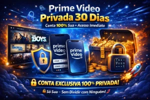 Conta Prime Video Privado 30 Dias – Conta 100% Sua 🚀