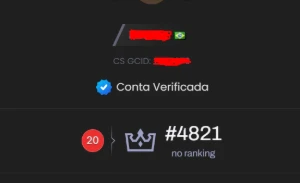 Conta Prime + Level 20Gc Gamersclub - Counter Strike CS
