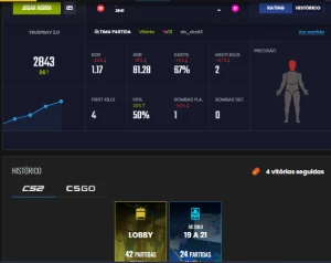 Conta Prime + Level 20Gc Gamersclub - Counter Strike CS