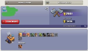 Vila CV 12 Antiga - Clash of Clans