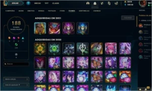 PLAT IV BR W/ 181 SKINS 3.2KRP Account created in 2013 - League of Legends LOL