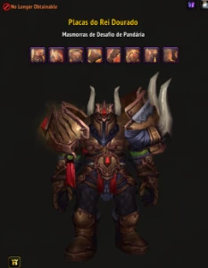 Personagem Warrior Elite Legion, Cm Pandaria, Cm Wod E Vanil - Blizzard