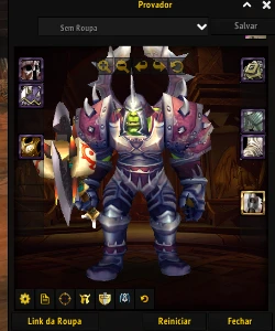 Personagem Warrior Elite Legion, Cm Pandaria, Cm Wod E Vanil - Blizzard