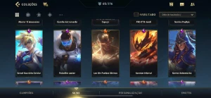 Conta WildRift Várias skins - League of Legends: Wild Rift LOL WR