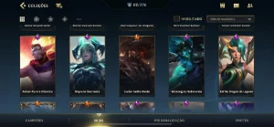 Conta WildRift Várias skins - League of Legends: Wild Rift LOL WR