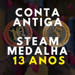 Conta Steam Old - 13/15 Anos