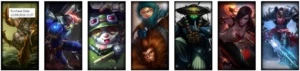 CONTA LEAGUE OF LEGENDS BR- 7 SKINS - 32 CHAMPS - BRONZE LOL