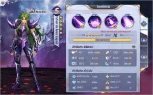 Conta Saint Seiya awakening (A130) SSA