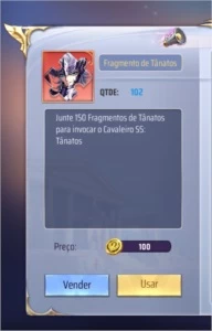 Conta Saint Seiya awakening (A130) SSA