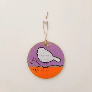 Enfeite Passarinho no Galho Lr. - Artesanato e Personalizados