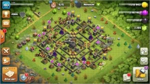 Conta Clash of Clans cv 9
