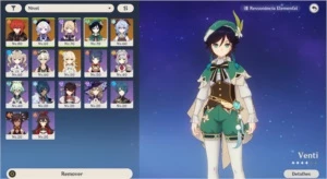 GENSHIN IMPACT - AR46 DILUC C1, VENTI, GANYU, QIQI, ARMA 5*
