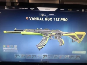 conta valorant dima 2, passe, skins de vandal e phantom