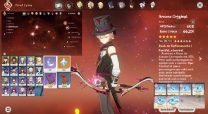 Genshin Impact AR50 Lyney C2+Bis