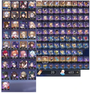 Conta Dupla Genshim/Star Rail, SABER E ARCHER com assinatura - Genshin Impact