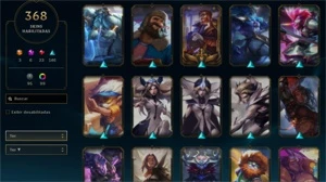 CONTA MAIN MESTRE 300+PDL 360+ SKINS TODOS OS EMOJIS - League of Legends LOL