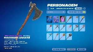 ⚔️ Fortnite Tryhard | Machado Leviatã + Picareta 0 Delay