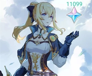 AR 13 Jean + Pity garantido + 10k gemas - Genshin Impact