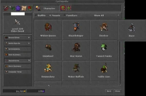 Elder Druid 229 - ML 85 CONTA COM 268 Loyalty Points - Tibia