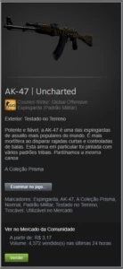 AK-47 | Uncharted - CSGO - Counter Strike