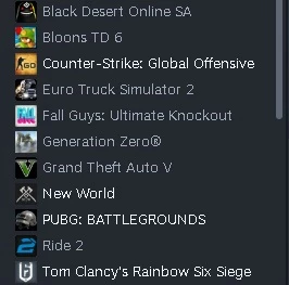CONTA STEAM