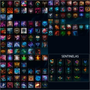 Conta League Of Legends 262 skins / Todos os champions LOL