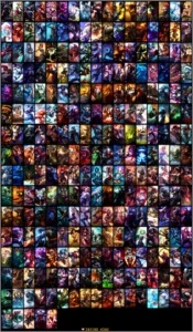 Conta League Of Legends 262 skins / Todos os champions LOL