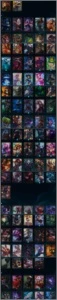 Vendo conta 475 Skins - League of Legends LOL