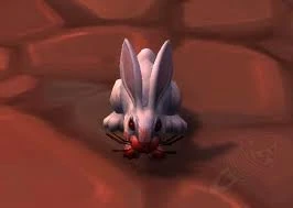 Mascote Coelho de Negraluna World of Warcraft  Darkmoon Rabb - Blizzard