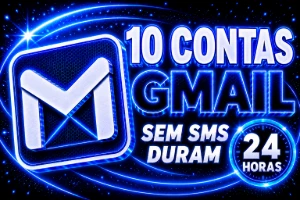 Gmail 10 contas Business Premium sem SMS - Emails