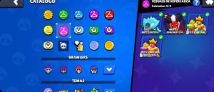 Conta Brawl com muitas skin - Brawl Stars