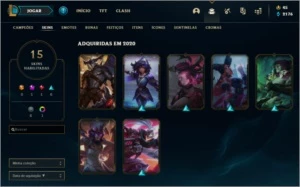 CONTA DE LOL PLATINA 4 PROMOÇÃO!!! - League of Legends