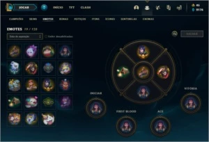 CONTA DE LOL PLATINA 4 PROMOÇÃO!!! - League of Legends