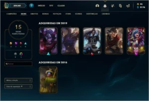 CONTA DE LOL PLATINA 4 PROMOÇÃO!!! - League of Legends