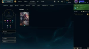 CONTA NV 18 COM 1 SKIN EMAIL NÃO CONFIRMADO - League of Legends LOL