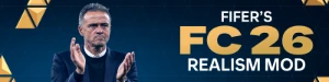 Fifer Realism Mod - 1 Mês - FIFA