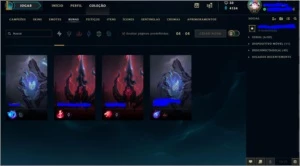 Conta Ouro V Lvl 97 + 43 Champ e 16 Skins - League of Legends LOL