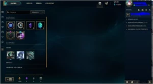 Conta Ouro V Lvl 97 + 43 Champ e 16 Skins - League of Legends LOL